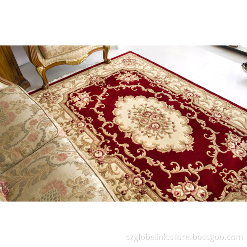 Luxury Hand-Carved Wool Rug/Mat Wr-004